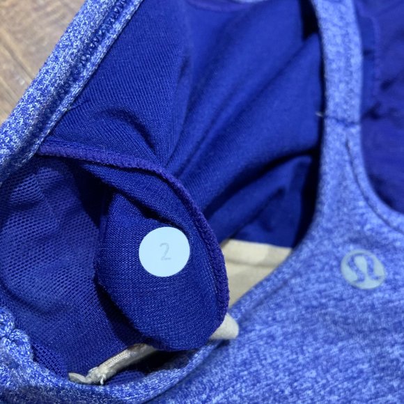 Lululemon power Y tank top blue - Picture 6 of 8
